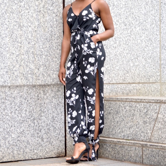 Lotus Flower Jumpsuit - Picture 1 of 4